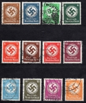 German Empire Michel Dienst 132-143