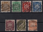 Michel 355-361 o Neuer Reichsadler komplett 