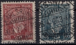 Michel 362-363 o Heinrich von Stephan komplett