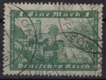 Michel 364 o Burg Rheinstein 1 Mark