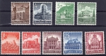 Deutsches Reich Michel 751-759 ** Winter Aid for Buildings