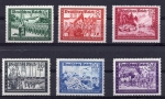 Michel 773-778 ** Comradeship block of the German Reichspost