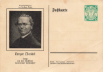 Danzig Ganzsache 10 Pfennig Gregor Mendel P62 ungebraucht