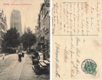 Danzig Jopengasse mit Marienkirche o 6.11.1908