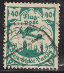 Danzig Michel 112 o gestempelt Flugpost