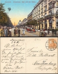 Darmstadt Rheinstrasse view of the castle o 04/07/1917
