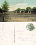 Griesheim Darmstadt military training area stamp o 04.06.1912