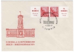 DDR Ganzsache P65A 15 Pfennig Pieck Antwortteil o Split 25.11.1967 nach AltenburgDDR Michel 580 B  W Zd 23 II. DEBRIA FDC 5 Ersttagsbrief Berlin-Hohenschönhausen 4.9.1959