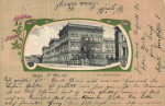 Dessau Government Building – Art Nouveau postcard, c. 1905