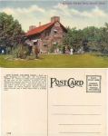Michigan Detroit Log Cabin Palmers Park * ca.1910