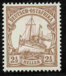 Deutsch-Ostafrika Michel 22 * ungebraucht Kaiseryacht