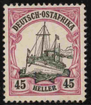 German East Africa Michel 28b * unused Imperial Yacht
