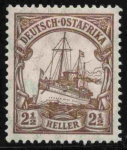 German East Africa Michel 30 II * unused Imperial Yacht