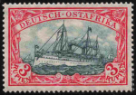 Deutsch-Ostafrika Michel 39 A ** postfrisch Kaiseryacht 