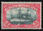 Deutsch-Ostafrika Michel 39A * ungebraucht Kaiseryacht