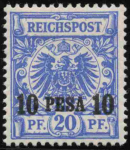 Deutsch-Ostafrika Michel 4 * ungebraucht Krone Adler