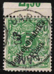 Deutsch-Ostafrika Michel 7 o gestempelt Krone Adler