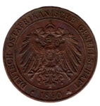 German East African Society 1 Pesa 1890