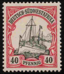 Deutsch-Südwestafrika Michel 17 ** postfrisch Kaiseryacht