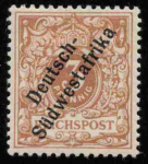 Deutsch-Südwest-Afrika Michel 5 b * ungebraucht Krone Adler
