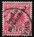Deutsch-Südwestafrika Michel 7 o gestempelt Krone Adler