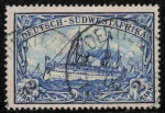 Deutsch-Südwestafrika Michel 21 o gestempelt Kaiseryacht