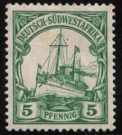 Deutsch-Südwestafrika Michel 25 * ungebraucht Kaiseryacht
