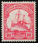 Deutsch-Südwestafrika Michel 26 * ungebraucht Kaiseryacht