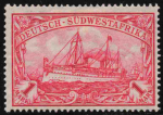 Deutsch-Südwestafrika Michel 29 B * ungebraucht Kaiseryacht