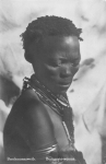 Bushman woman, German South West Africa * around 1910