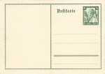 German emergency aid 6 Pfennig postal stationery German Reich *
