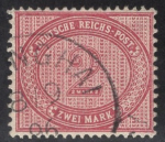 Deutsche Post in China Vorläufer Michel V37e o Shanghai o  8.9.1896 geprüft Bohe BPP