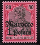 Deutsche Post in Marokko Michel 29 * ungebraucht