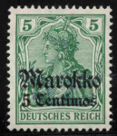 Deutsche Post in Marokko Michel 47 * ungebraucht 
