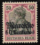Deutsche Post in Marokko Michel 53 * ungebraucht