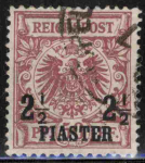 Deutsche Post in der Türkei Michel 10 o gestempelt Krone Adler
