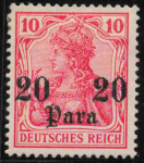 Deutsche Post in der Türkei Michel 25 * ungebraucht