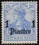 Deutsche Post in der Türkei Michel 26 * ungebraucht Germania
