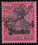 Deutsche Post in der Türkei Michel 31o gestempelt Germania