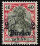 Deutsche Post in der Türkei Michel 41 o gestempelt Germania