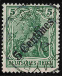 Deutsche Post in der Türkei Michel 48 o gestempelt