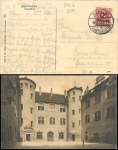 German Reich Michel 312 From single franking on Goppingen postcard o Berlin Lichterfelde 10/14/1923