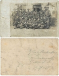 Deutsche  Soldaten 1.WK Gruppenfoto um 1916
