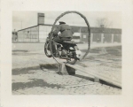 Deutsche Wehrmacht, Privatfoto, Kradmelder *ca.1940