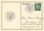 Deutsches Reich Ganzsache zum 30. Januar 1938 Sonderstempel Berlin