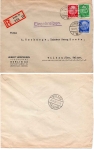 German Reich Michel 468 469 471 R Letter from Berlin 76 October 20, 1933 to Wildau