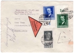 German Reich Michel 760 761 Emil von Behring on cash on delivery letter o Hamburg 28.10.1941