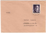 German Reich Michel 811 on cover Dresden A3 1944