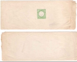German Reich wrapper 1 Kreuzer large breastplate *