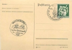 German Empire Michel no. 752 Day of the Stamp special cancellation Magdeburg 1 12.1.1941